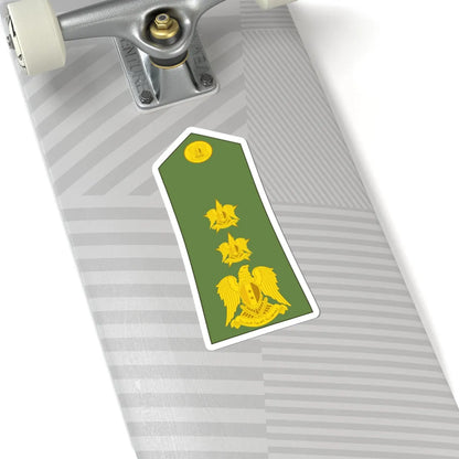 Syria army OF 5 (Syria) (Military Rank) STICKER Vinyl Kiss-Cut Decal - The Sticker Space