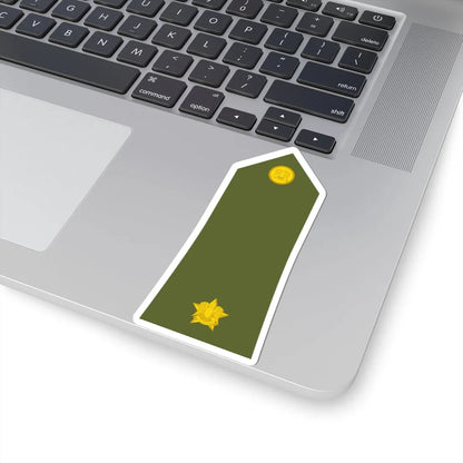 Syria Army   OF01a (Syria) (Military Rank) STICKER Vinyl Kiss-Cut Decal - The Sticker Space