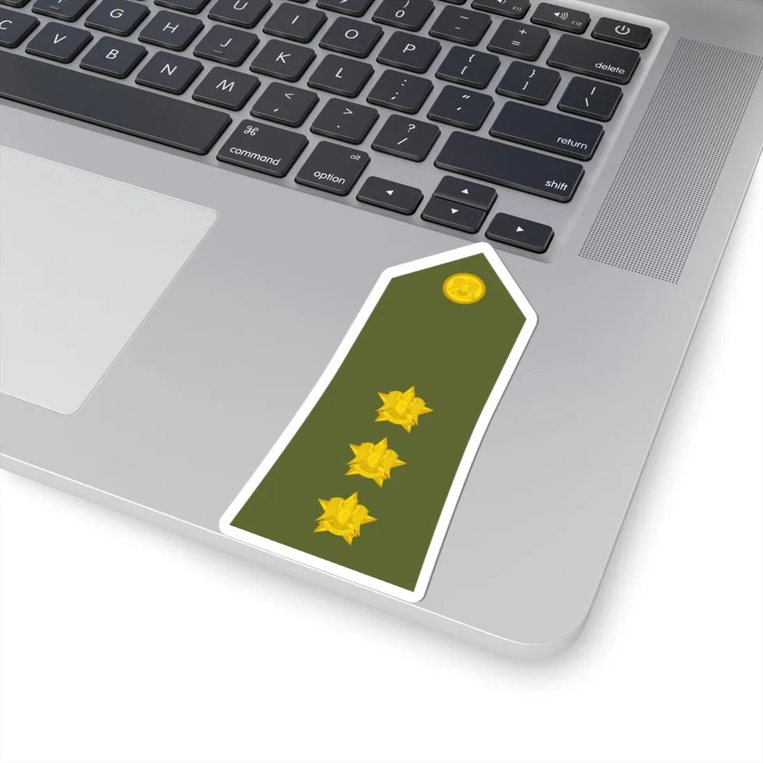 Syria Army   OF02 (Syria) (Military Rank) STICKER Vinyl Kiss-Cut Decal - The Sticker Space
