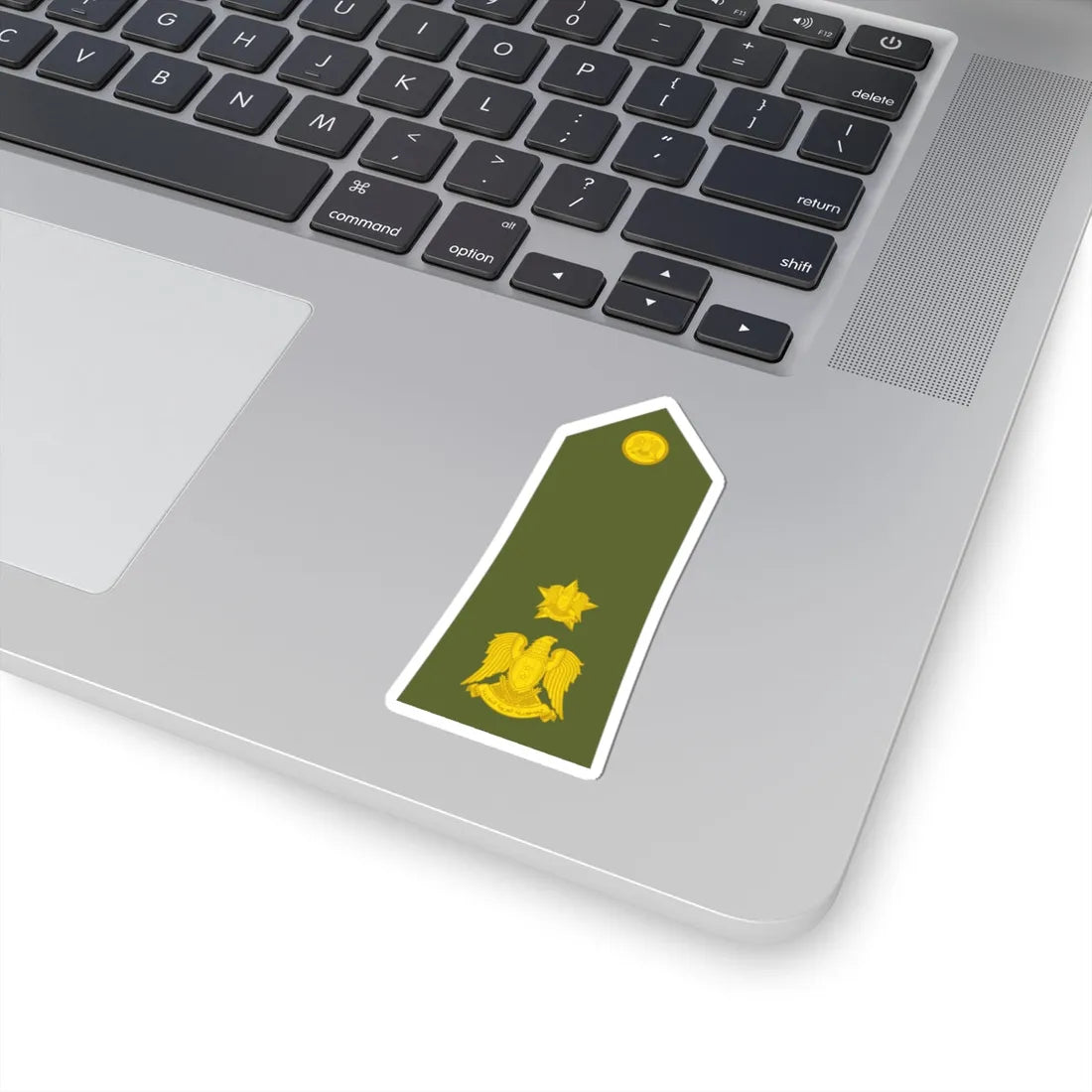 Syria Army   OF04 (Syria) (Military Rank) STICKER Vinyl Kiss-Cut Decal - The Sticker Space