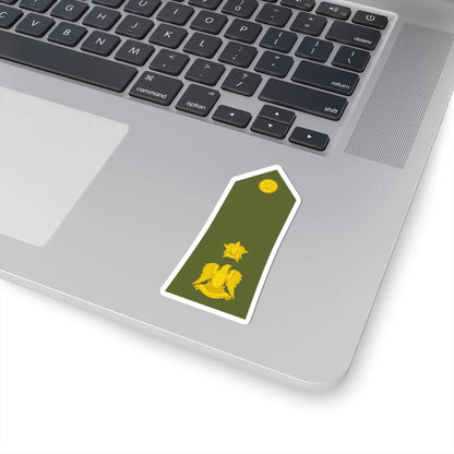 Syria Army   OF04 (Syria) (Military Rank) STICKER Vinyl Kiss-Cut Decal - The Sticker Space