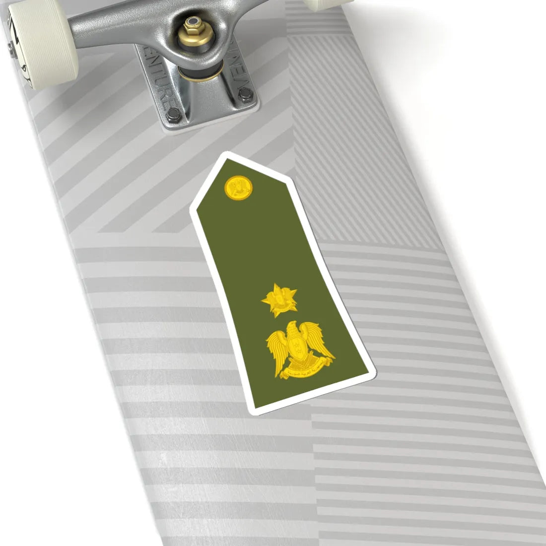 Syria Army   OF04 (Syria) (Military Rank) STICKER Vinyl Kiss-Cut Decal - The Sticker Space