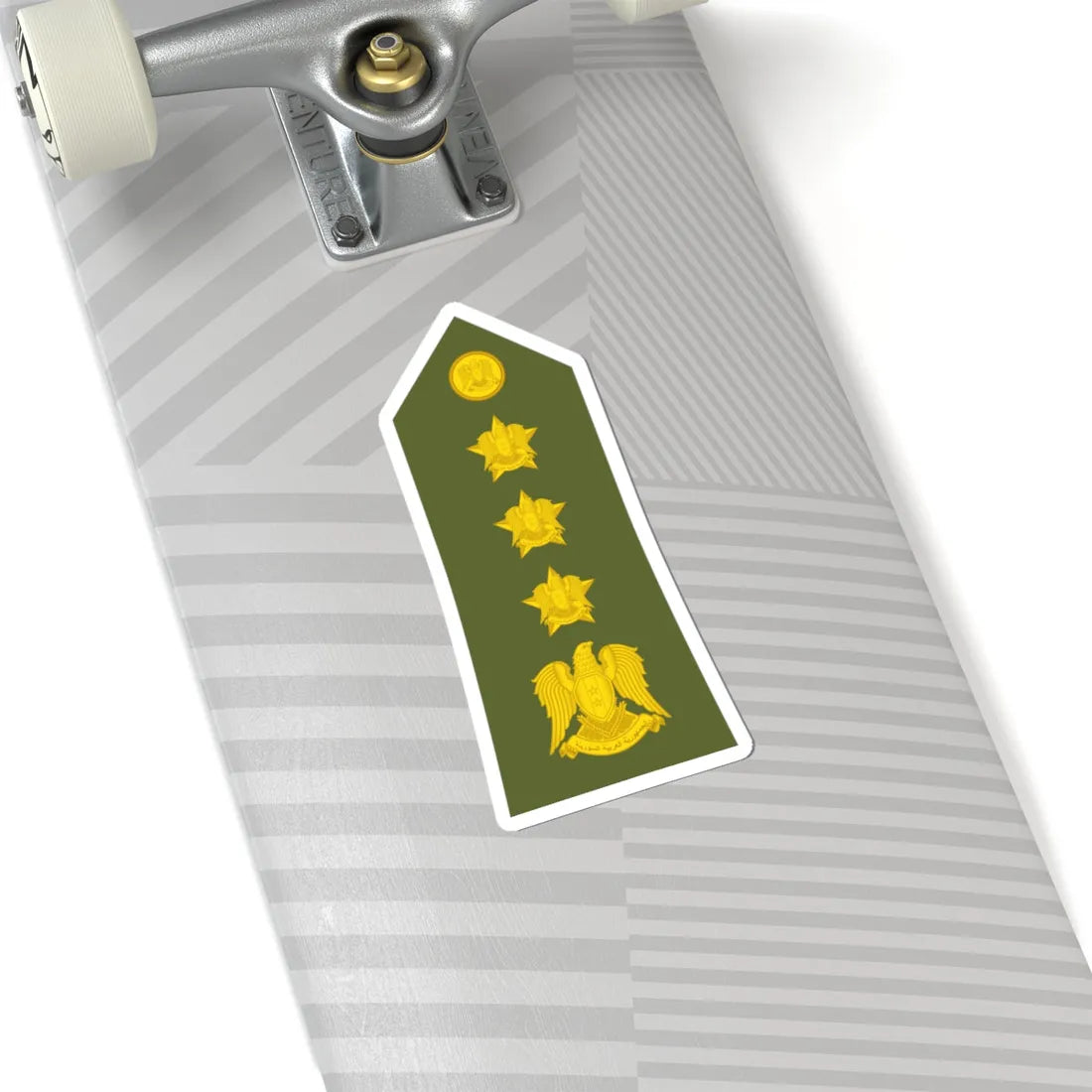 Syria Army   OF06 (Syria) (Military Rank) STICKER Vinyl Kiss-Cut Decal - The Sticker Space