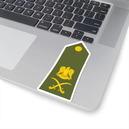 Syria Army   OF07 (Syria) (Military Rank) STICKER Vinyl Kiss-Cut Decal - The Sticker Space