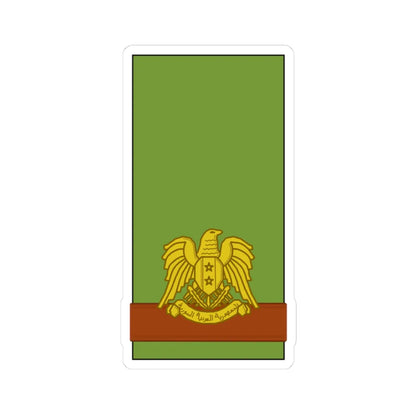 Syria Army Raid (Syria) (Military Rank) STICKER Vinyl Kiss-Cut Decal 3 Inch White - The Sticker Space