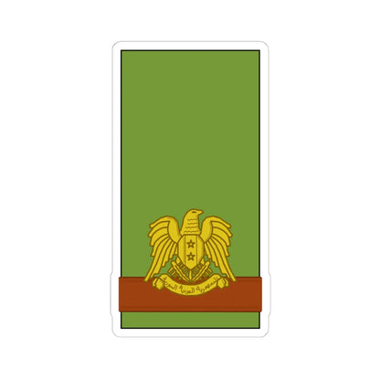 Syria Army Raid (Syria) (Military Rank) STICKER Vinyl Kiss-Cut Decal 6 Inch White - The Sticker Space