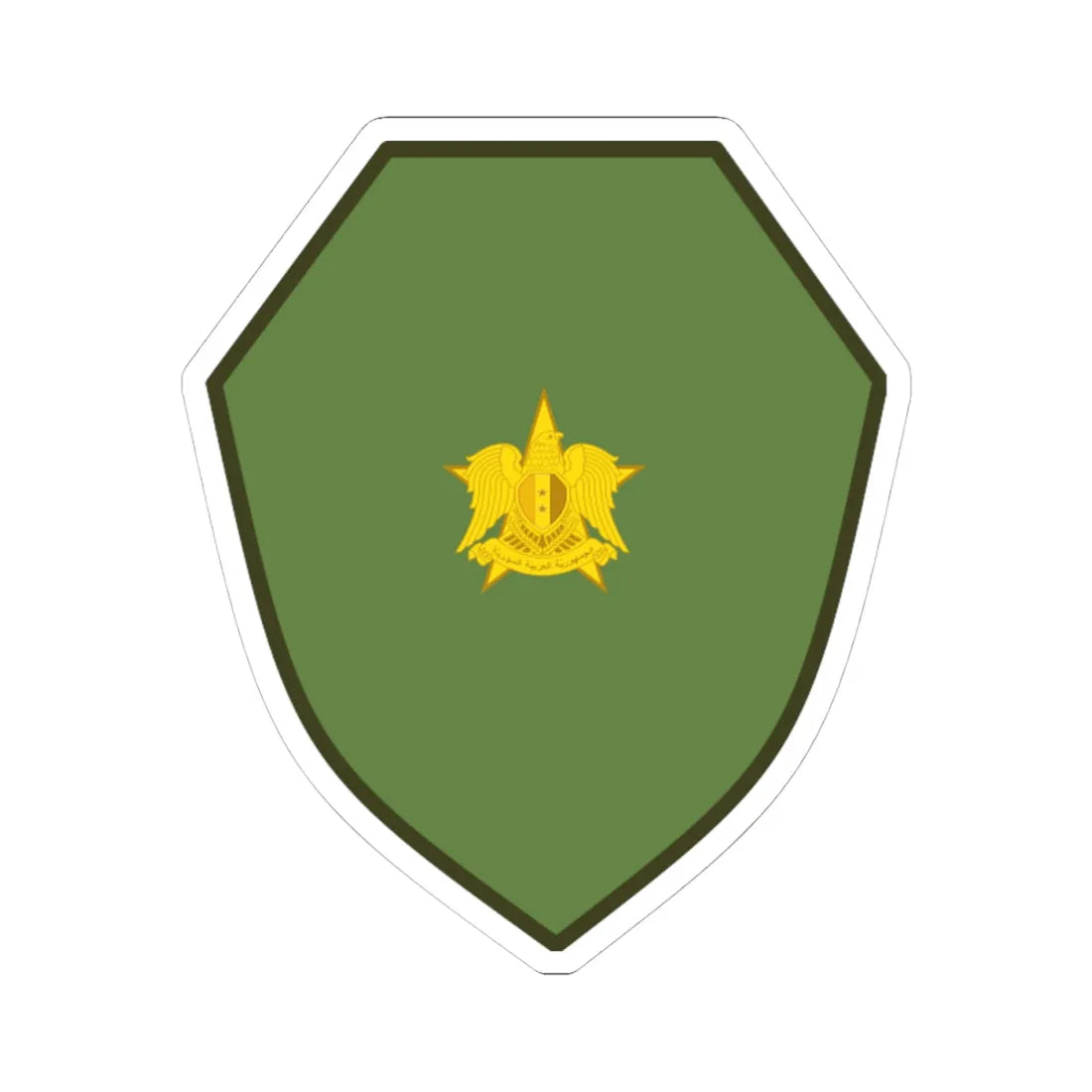 Syria Musid (Syria) (Military Rank) STICKER Vinyl Kiss-Cut Decal 4 Inch White - The Sticker Space