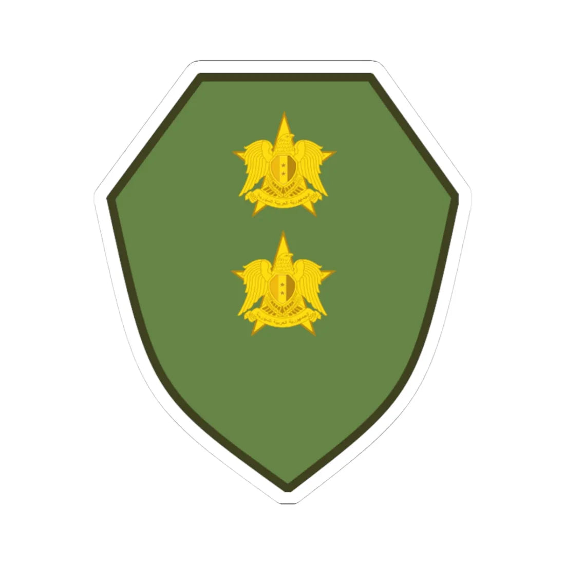 Syria Musid Tani (Syria) (Military Rank) STICKER Vinyl Kiss-Cut Decal 3 Inch White - The Sticker Space