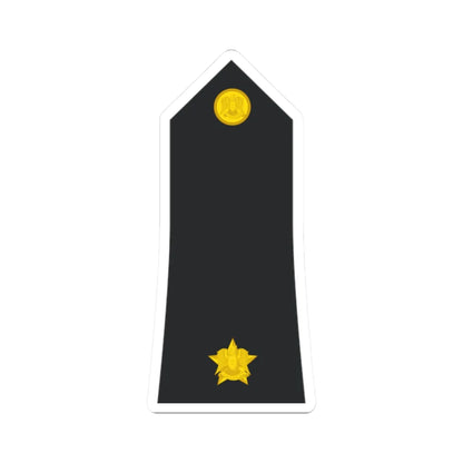 Syria Navy   OF01a (Syria) (Military Rank) STICKER Vinyl Kiss-Cut Decal 2 Inch White - The Sticker Space