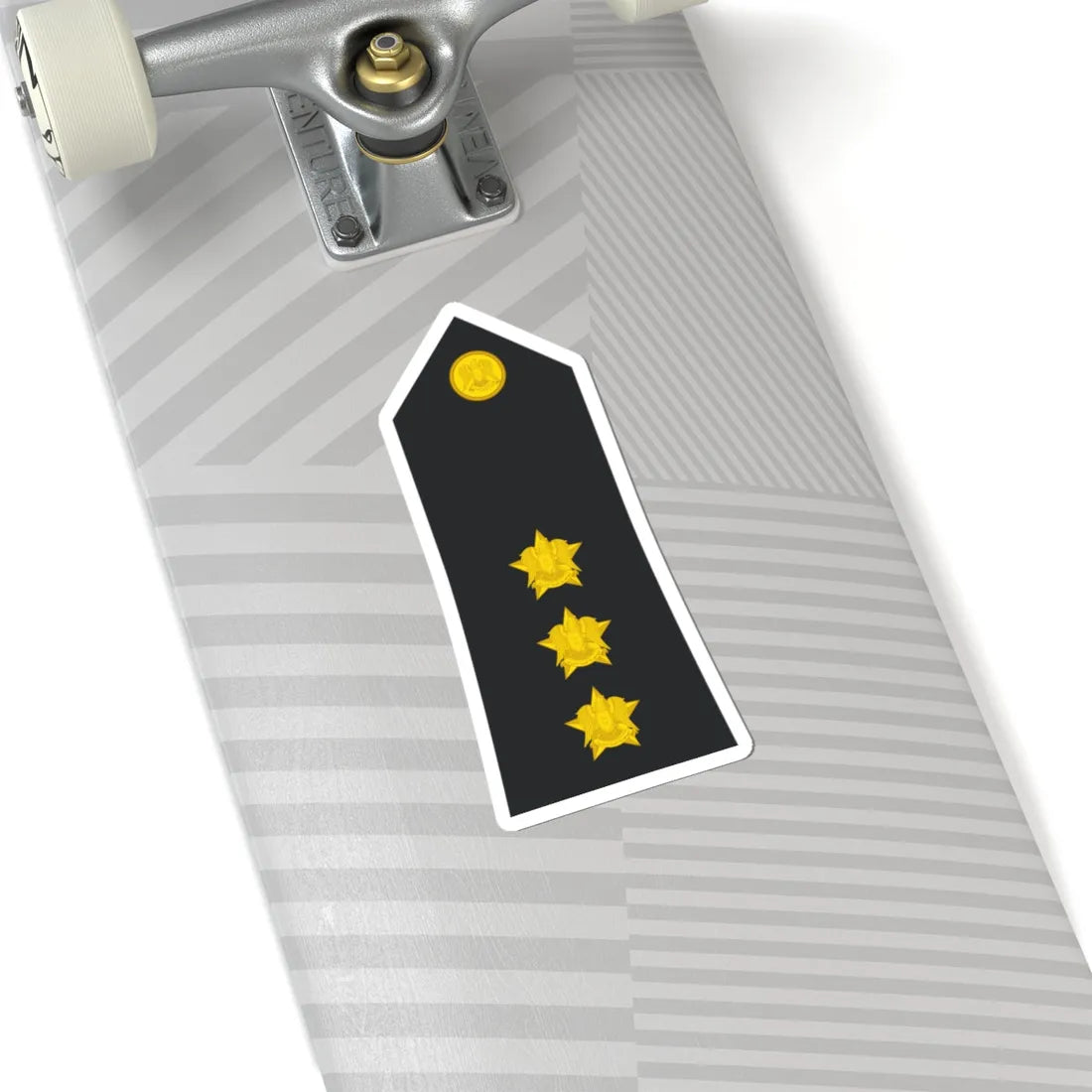Syria Navy   OF02 (Syria) (Military Rank) STICKER Vinyl Kiss-Cut Decal - The Sticker Space