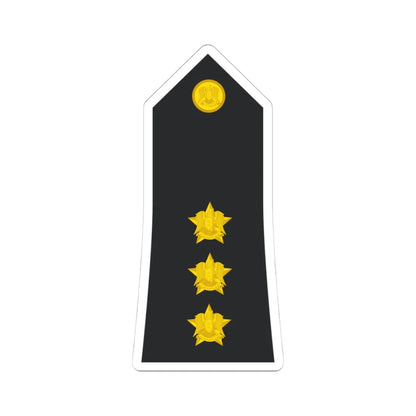Syria Navy   OF02 (Syria) (Military Rank) STICKER Vinyl Kiss-Cut Decal - The Sticker Space