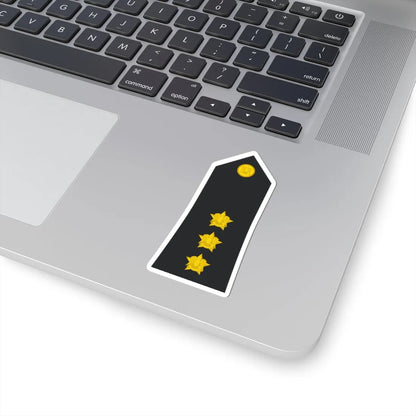 Syria Navy   OF02 (Syria) (Military Rank) STICKER Vinyl Kiss-Cut Decal - The Sticker Space