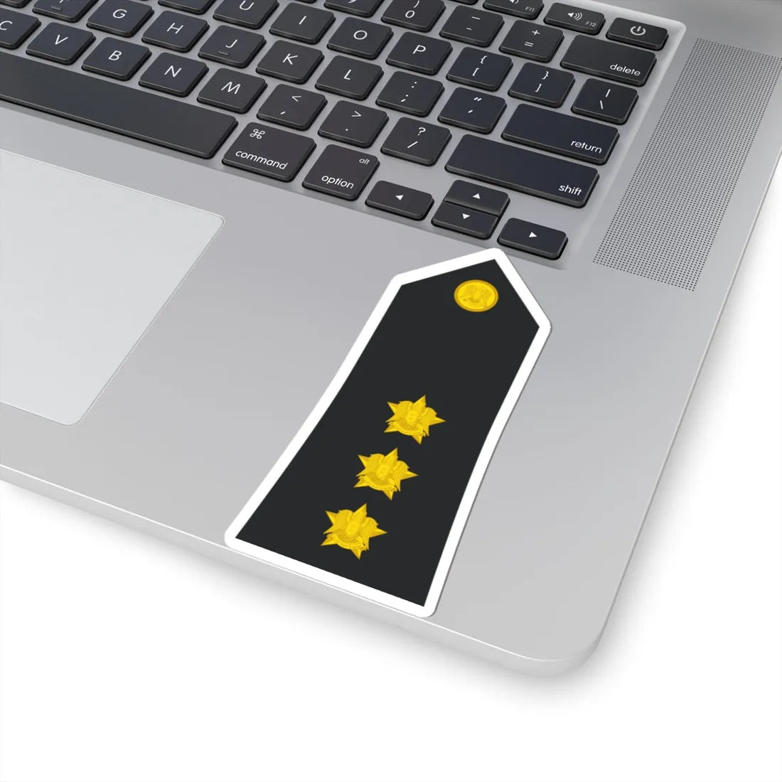 Syria Navy   OF02 (Syria) (Military Rank) STICKER Vinyl Kiss-Cut Decal - The Sticker Space
