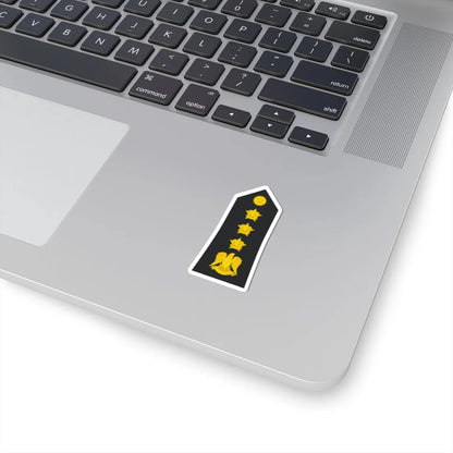 Syria Navy   OF06 (Syria) (Military Rank) STICKER Vinyl Kiss-Cut Decal - The Sticker Space