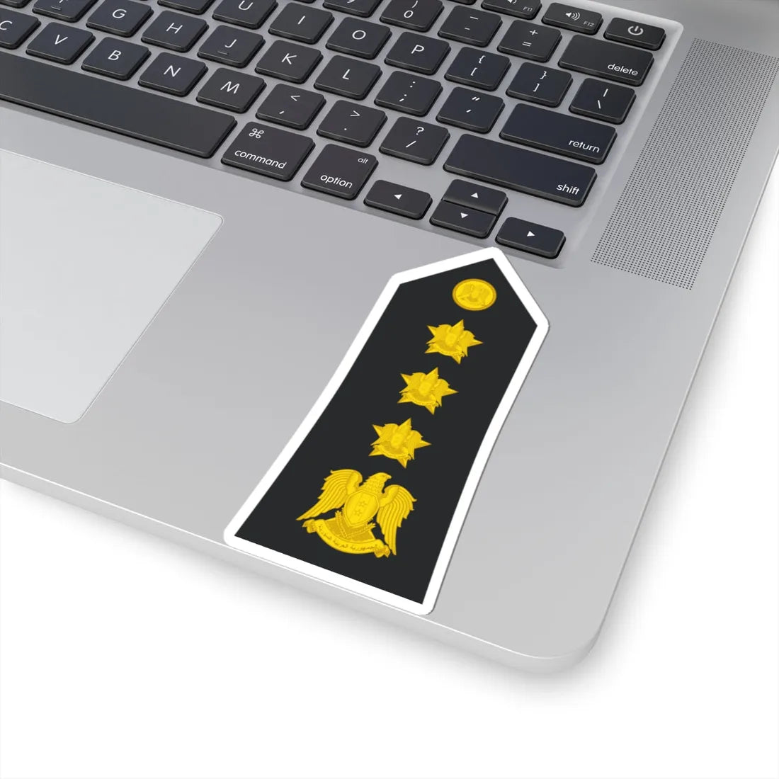 Syria Navy   OF06 (Syria) (Military Rank) STICKER Vinyl Kiss-Cut Decal - The Sticker Space