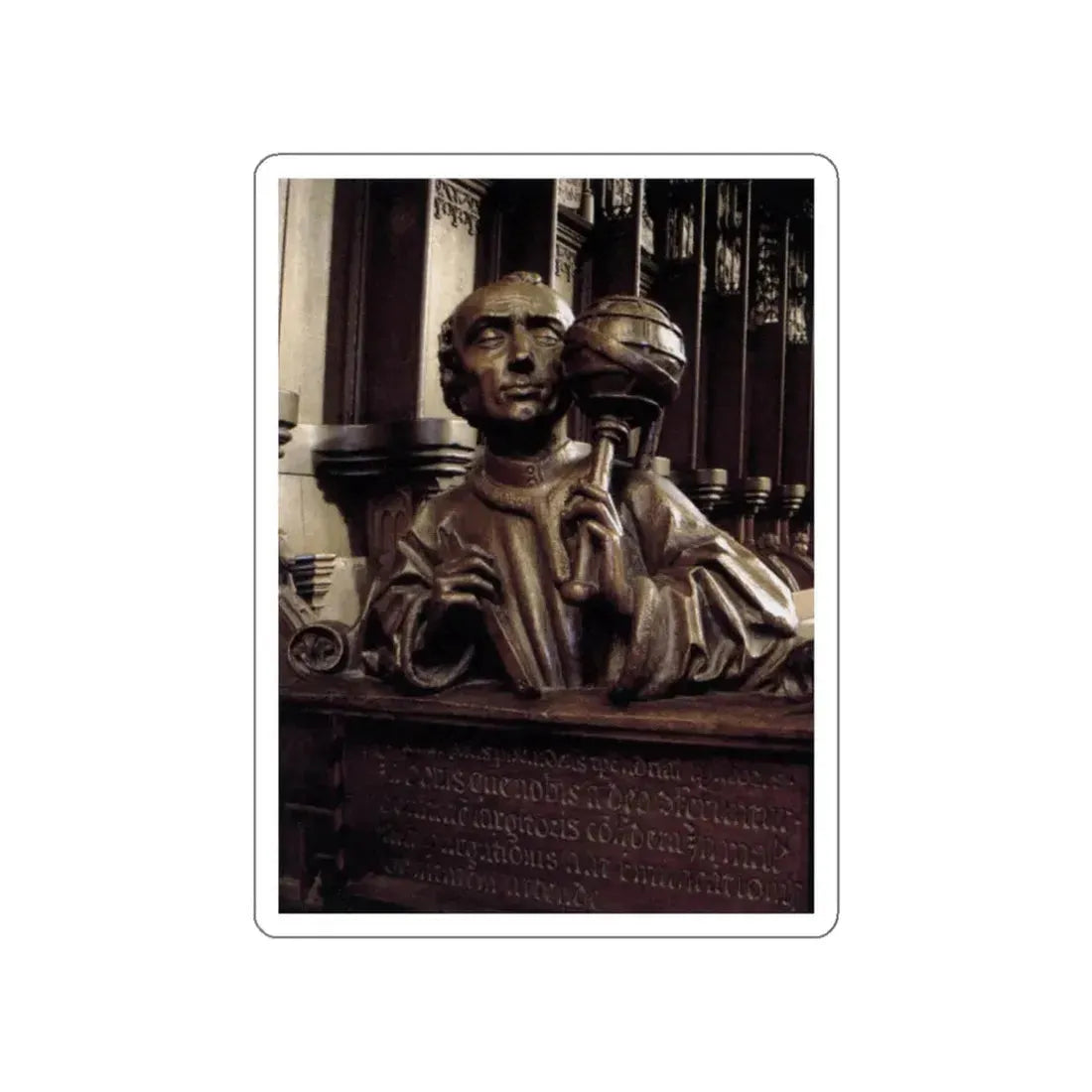 SYRLIN, Jorg the Elder - Ptolemy (Artwork) STICKER Vinyl Die-Cut Decal White Die-Cut 6 Inch - The Sticker Space