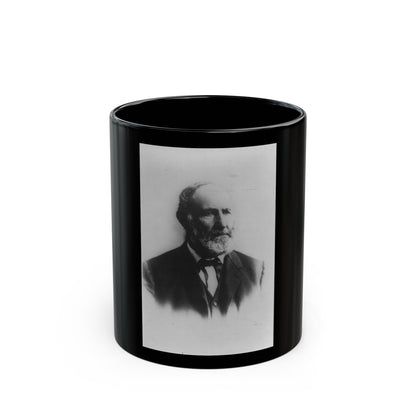 T.T. Garrard, Head-And-Shoulders Portrait, Facing Right (U.S. Civil War) Black Coffee Mug-11oz-The Sticker Space