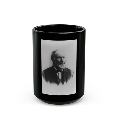 T.T. Garrard, Head-And-Shoulders Portrait, Facing Right (U.S. Civil War) Black Coffee Mug-15oz-The Sticker Space