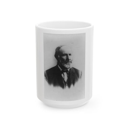 T.T. Garrard, Head-And-Shoulders Portrait, Facing Right (U.S. Civil War) White Coffee Mug-15oz-The Sticker Space