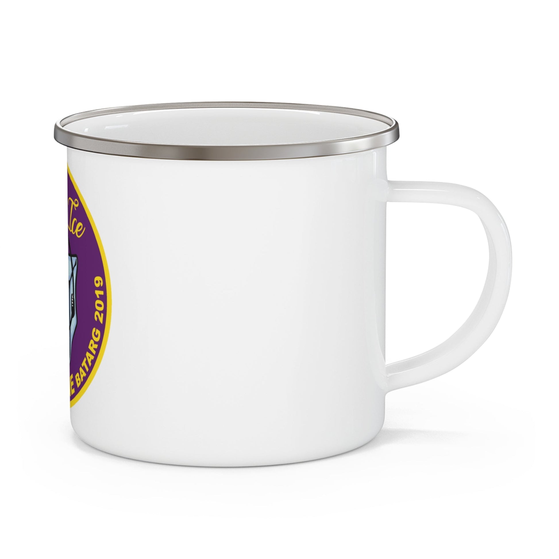 TACRON 22 Det ONE Crown Ice (U.S. Navy) Enamel Mug 12oz-12oz-The Sticker Space