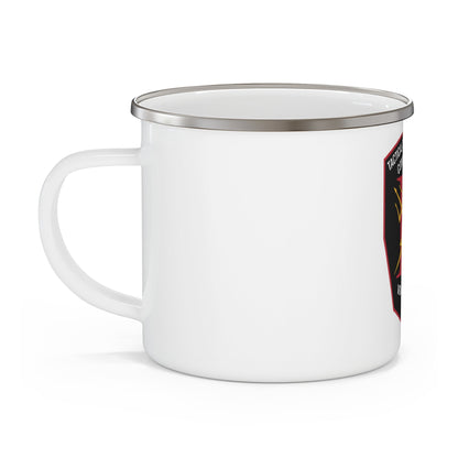 Tactical Communication Command Two (U.S. Navy) Enamel Mug 12oz-12oz-The Sticker Space