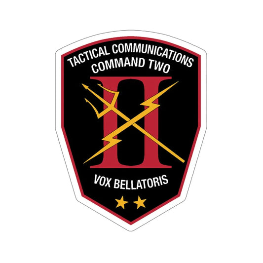 Tactical Communication Command Two (U.S. Navy) STICKER Vinyl Die-Cut Decal 6 Inch - The Sticker Space