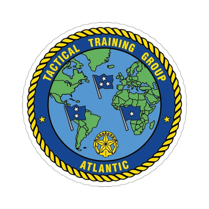 Tactical Training Grp Atlantic (U.S. Navy) STICKER Vinyl Die-Cut Decal 3 Inch - The Sticker Space