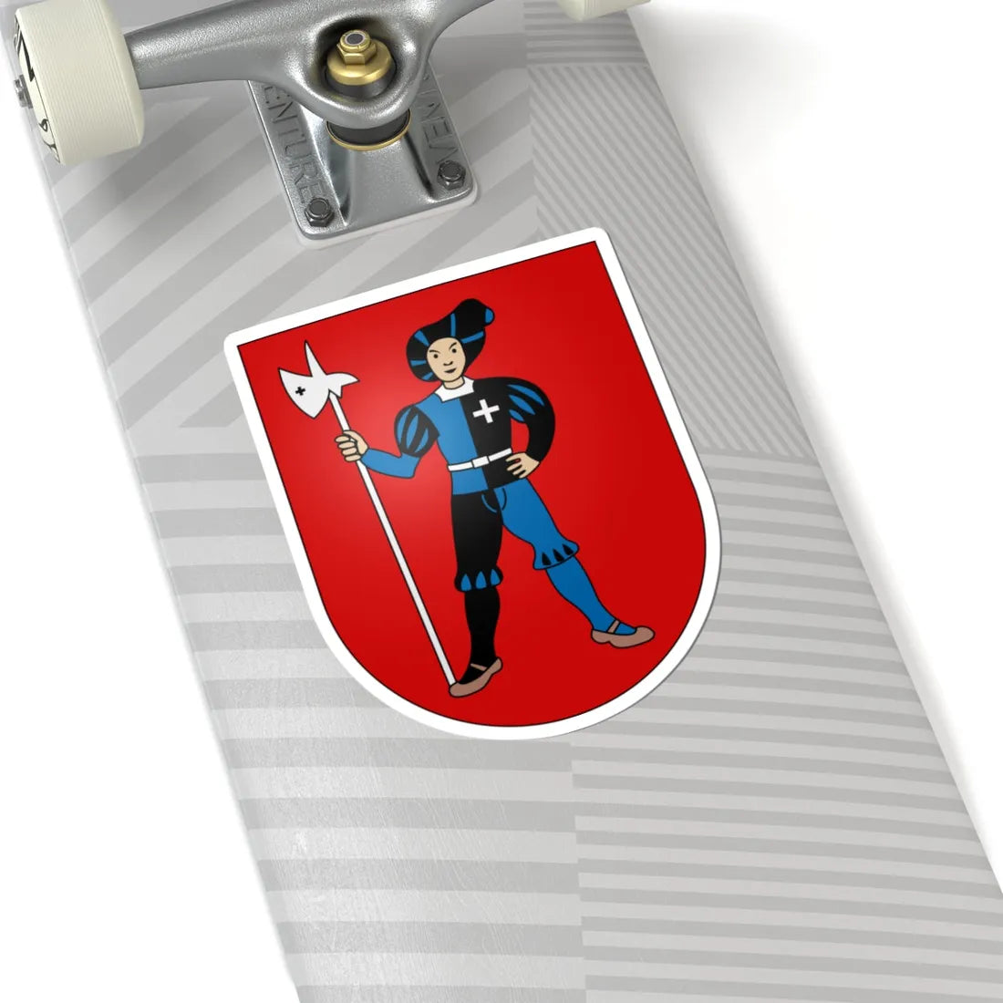 Tafers-coat of arms (Switzerland) (Coat of Arms) STICKER Vinyl Kiss-Cut Decal - The Sticker Space