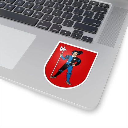 Tafers-coat of arms (Switzerland) (Coat of Arms) STICKER Vinyl Kiss-Cut Decal - The Sticker Space