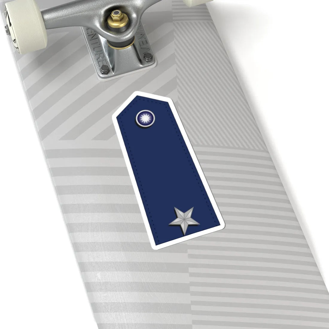 Taiwan airforce OF 7 (China) (Military Rank) STICKER Vinyl Kiss-Cut Decal - The Sticker Space