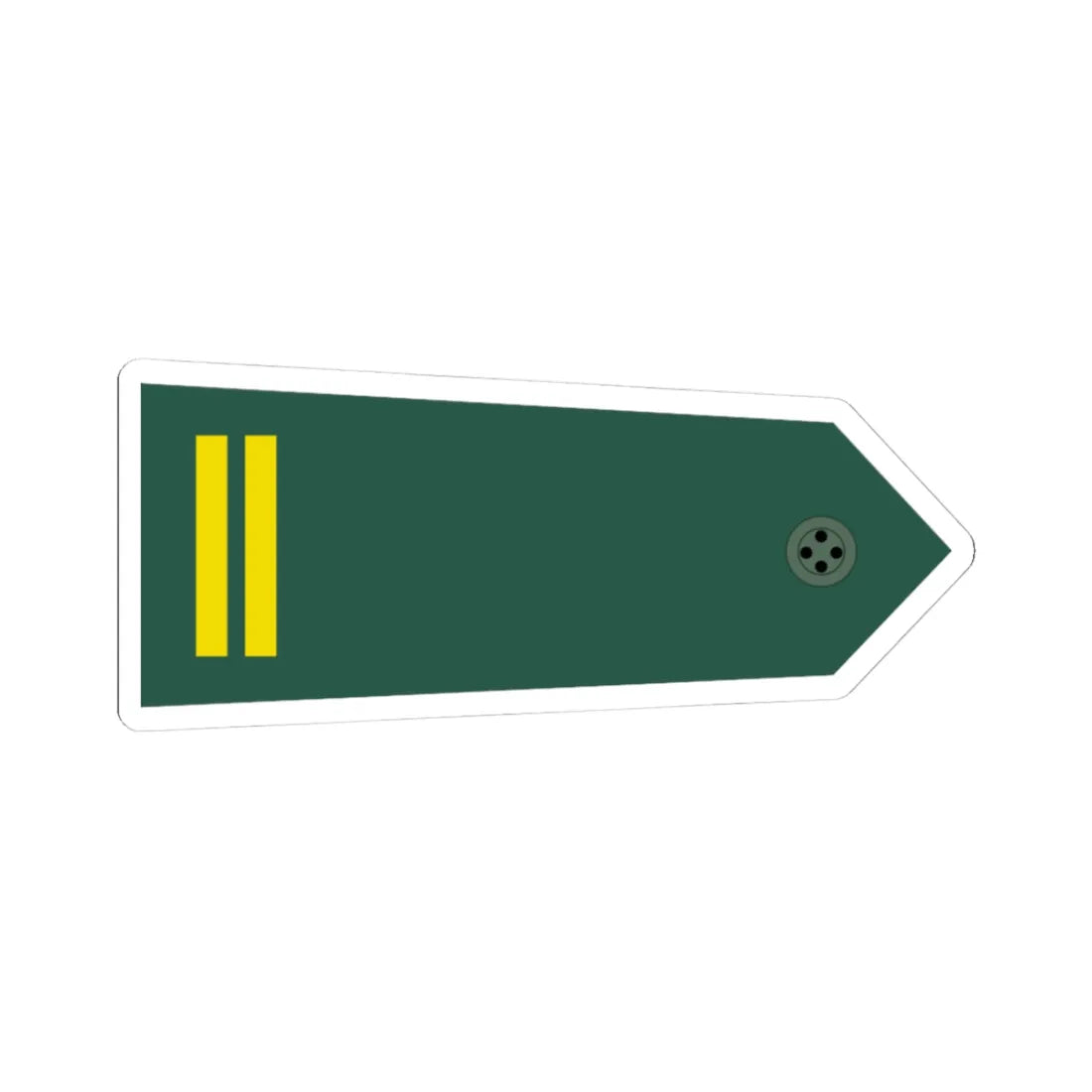 Taiwan army OF 1b H (China) (Military Rank) STICKER Vinyl Kiss-Cut Decal 3 Inch White - The Sticker Space