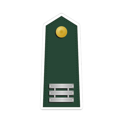 Taiwan army OF 2 1946 (China) (Military Rank) STICKER Vinyl Kiss-Cut Decal - The Sticker Space
