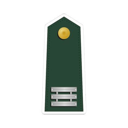 Taiwan army OF 2 1946 (China) (Military Rank) STICKER Vinyl Kiss-Cut Decal - The Sticker Space