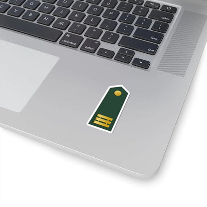 Taiwan army OF 2 (China) (Military Rank) STICKER Vinyl Kiss-Cut Decal - The Sticker Space