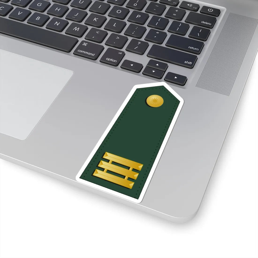 Taiwan army OF 2 (China) (Military Rank) STICKER Vinyl Kiss-Cut Decal - The Sticker Space
