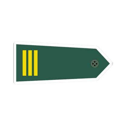 Taiwan army OF 2 H (China) (Military Rank) STICKER Vinyl Kiss-Cut Decal 2 Inch White - The Sticker Space