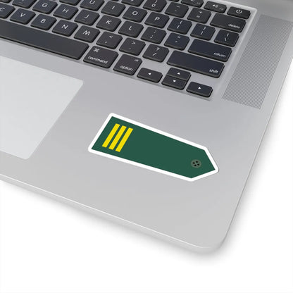 Taiwan army OF 2 H (China) (Military Rank) STICKER Vinyl Kiss-Cut Decal - The Sticker Space