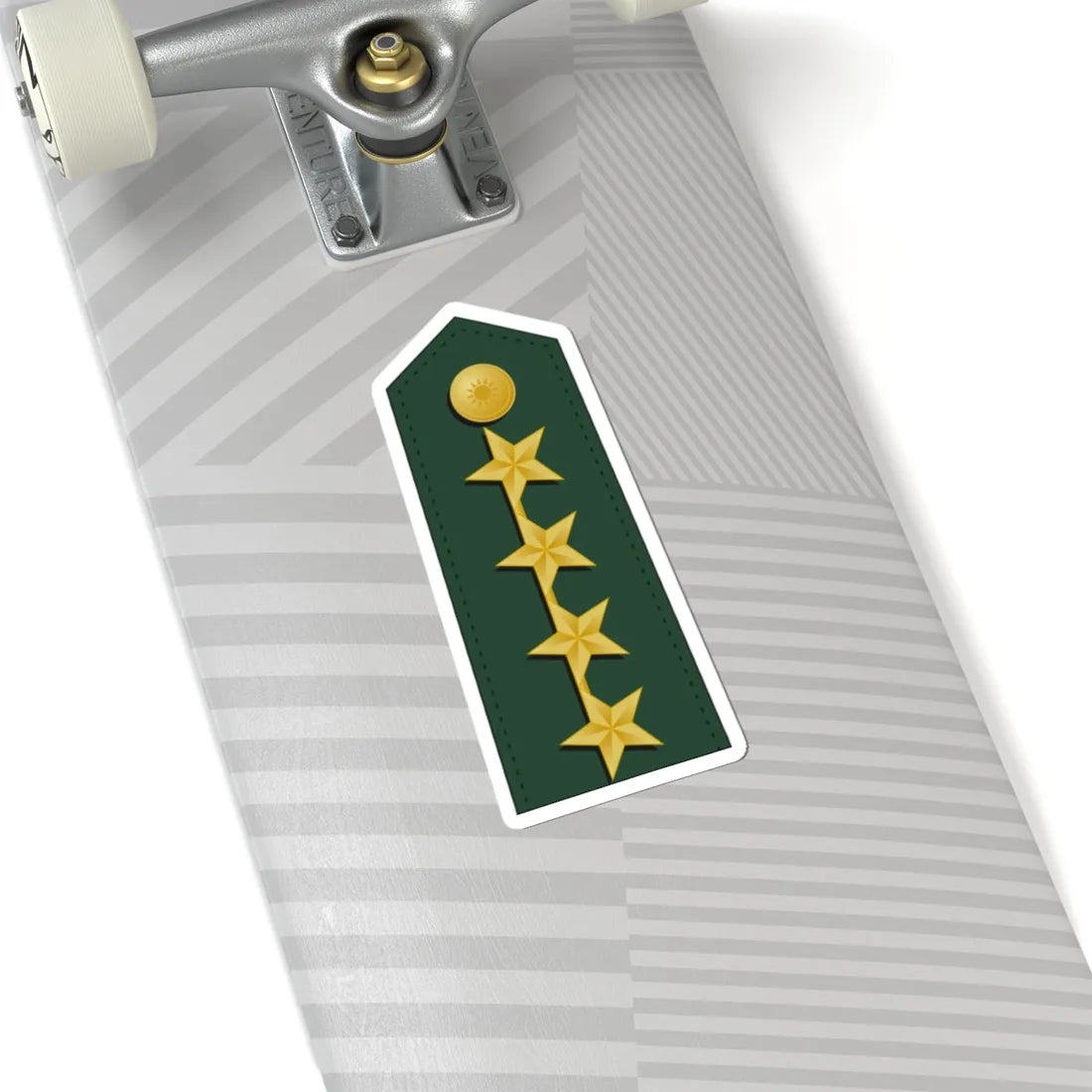 Taiwan army OF 9b (China) (Military Rank) STICKER Vinyl Kiss-Cut Decal - The Sticker Space