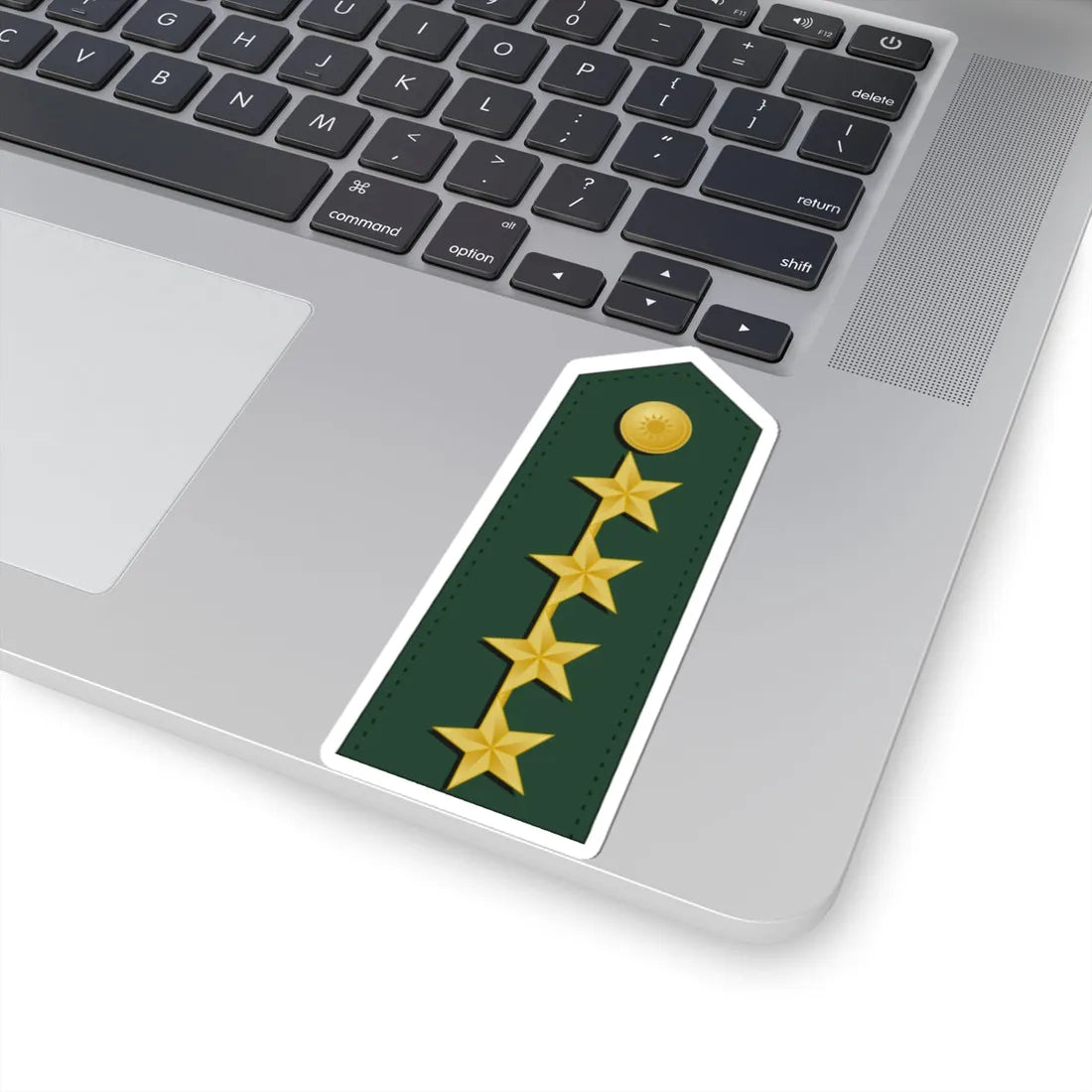 Taiwan army OF 9b (China) (Military Rank) STICKER Vinyl Kiss-Cut Decal - The Sticker Space