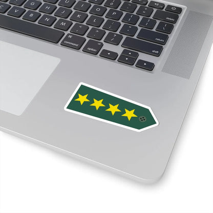Taiwan army OF 9b H (China) (Military Rank) STICKER Vinyl Kiss-Cut Decal - The Sticker Space