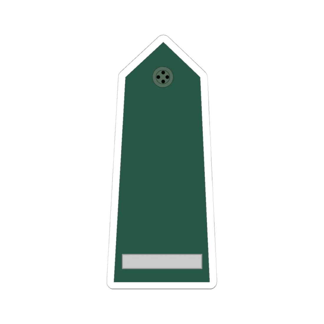 Taiwan army WO 1 (China) (Military Rank) STICKER Vinyl Kiss-Cut Decal 4 Inch White - The Sticker Space
