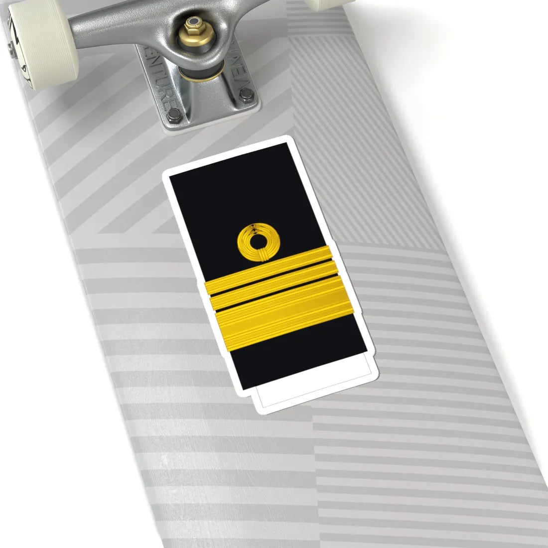 Taiwan Navy OF 8 Sleeve (China) (Military Rank) STICKER Vinyl Kiss-Cut Decal - The Sticker Space