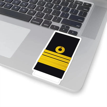 Taiwan Navy OF 8 Sleeve (China) (Military Rank) STICKER Vinyl Kiss-Cut Decal - The Sticker Space