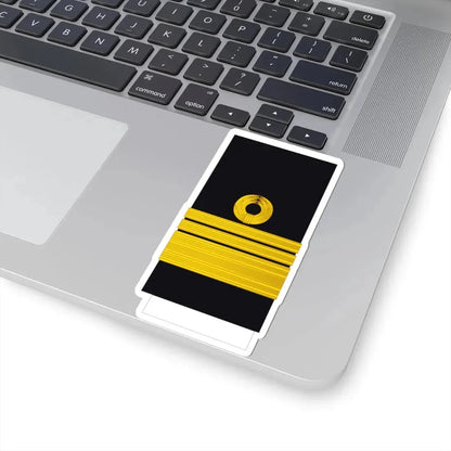 Taiwan Navy OF 8 Sleeve (China) (Military Rank) STICKER Vinyl Kiss-Cut Decal - The Sticker Space