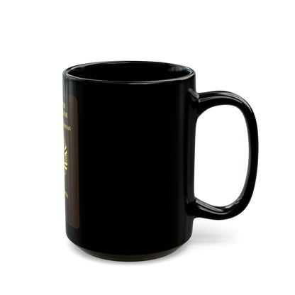 Tajikistan Passport - Black Coffee Mug