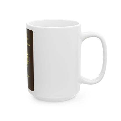 Tajikistan Passport - White Coffee Mug