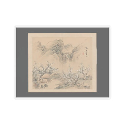 Takaku Aigai - Landscapes of the Four Seasons - 1833 v1 - STICKER Vinyl Kiss-Cut Decal
