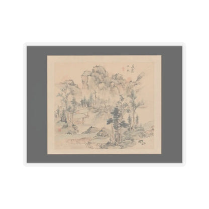 Takaku Aigai - Landscapes of the Four Seasons - 1833 v6 - STICKER Vinyl Kiss-Cut Decal