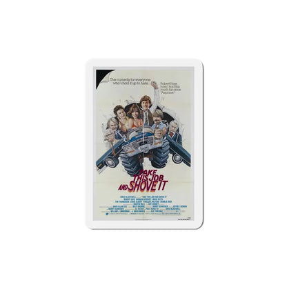 Take This Job and Shove It 1981 Movie Poster Refrigerator Magnet 5 Inch - The Sticker Space