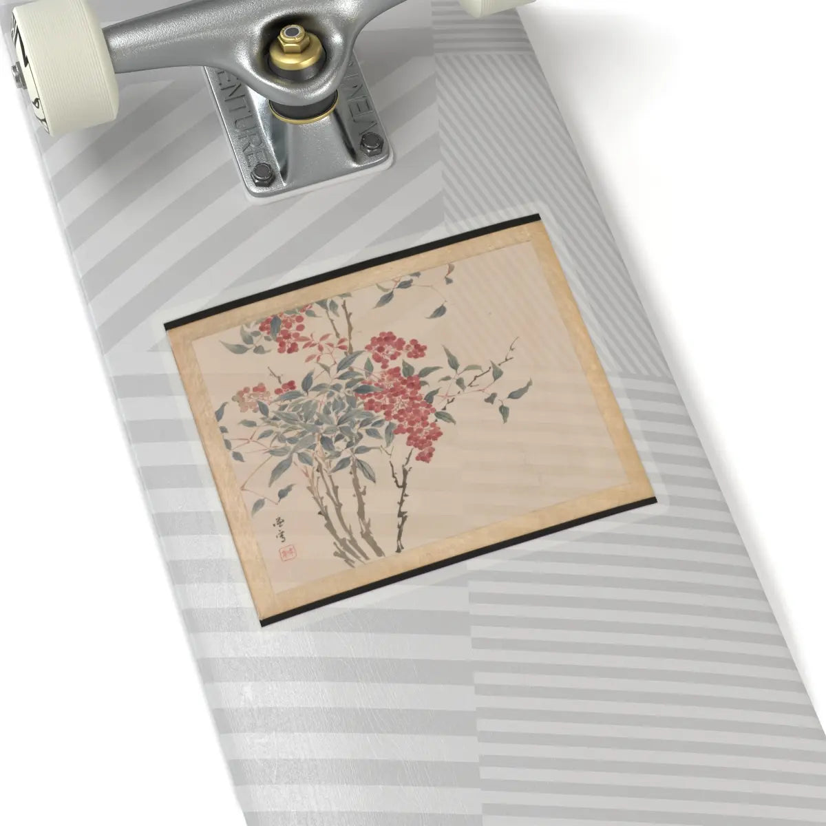Taki Katei - Flowers and Birds - 19th century v16 - STICKER Vinyl Kiss-Cut Decal